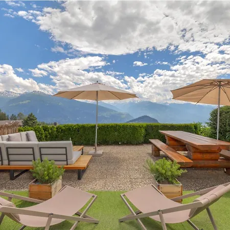 シャレー De La Delege -crans Montana- Amazing Views *